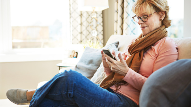 Staying connected and up to date during her retirement