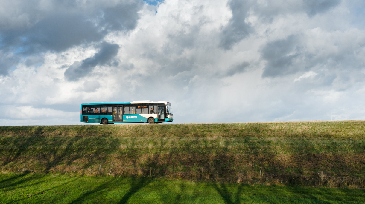 Bus op weg