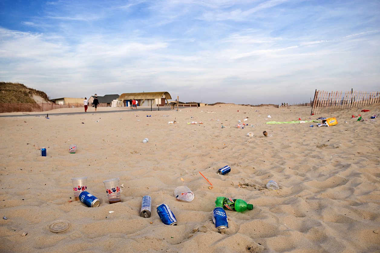 Garbage on the Beach