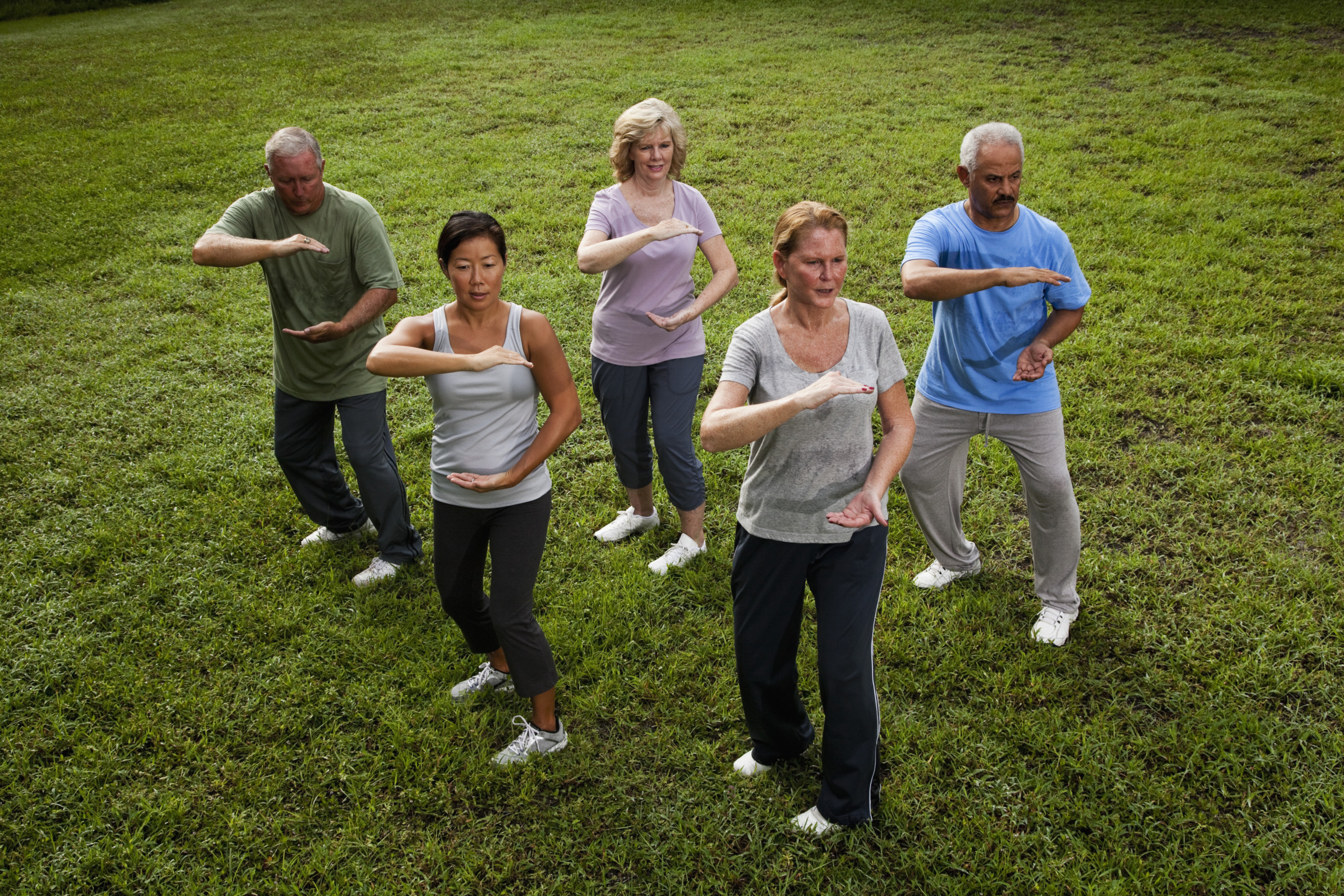 Tai chi class