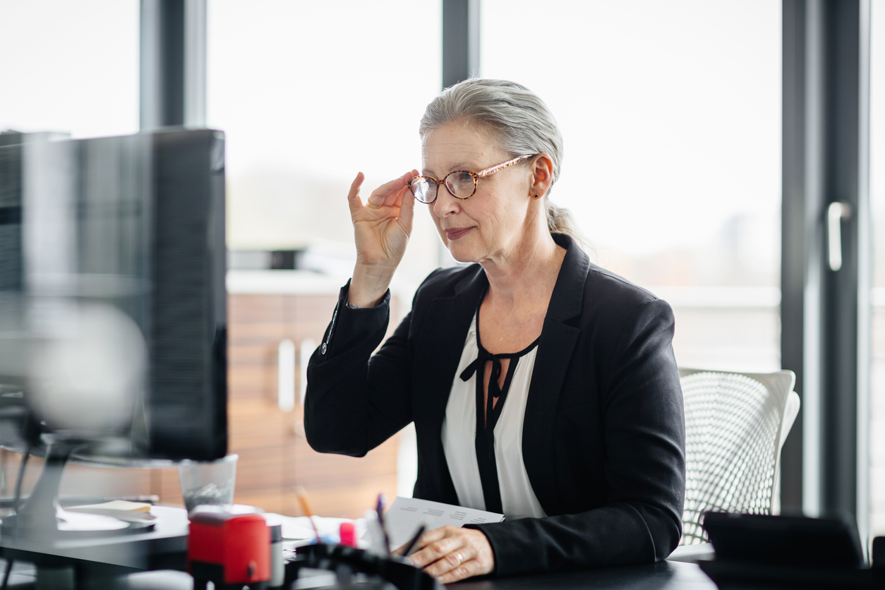 Portrait Of Senior Businesswoman