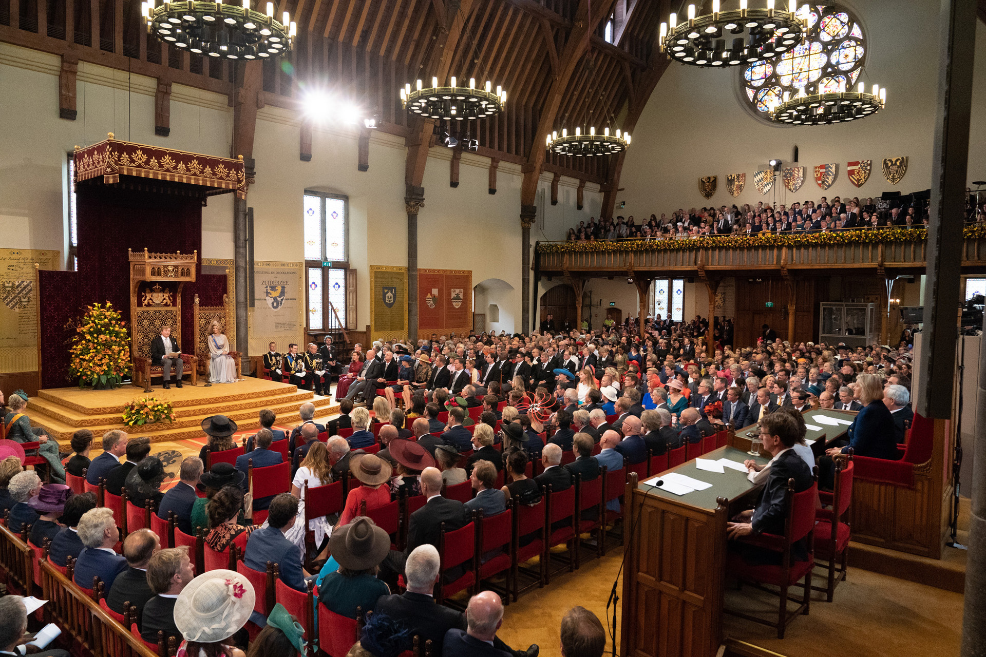 koning-leest-troonrede-voor