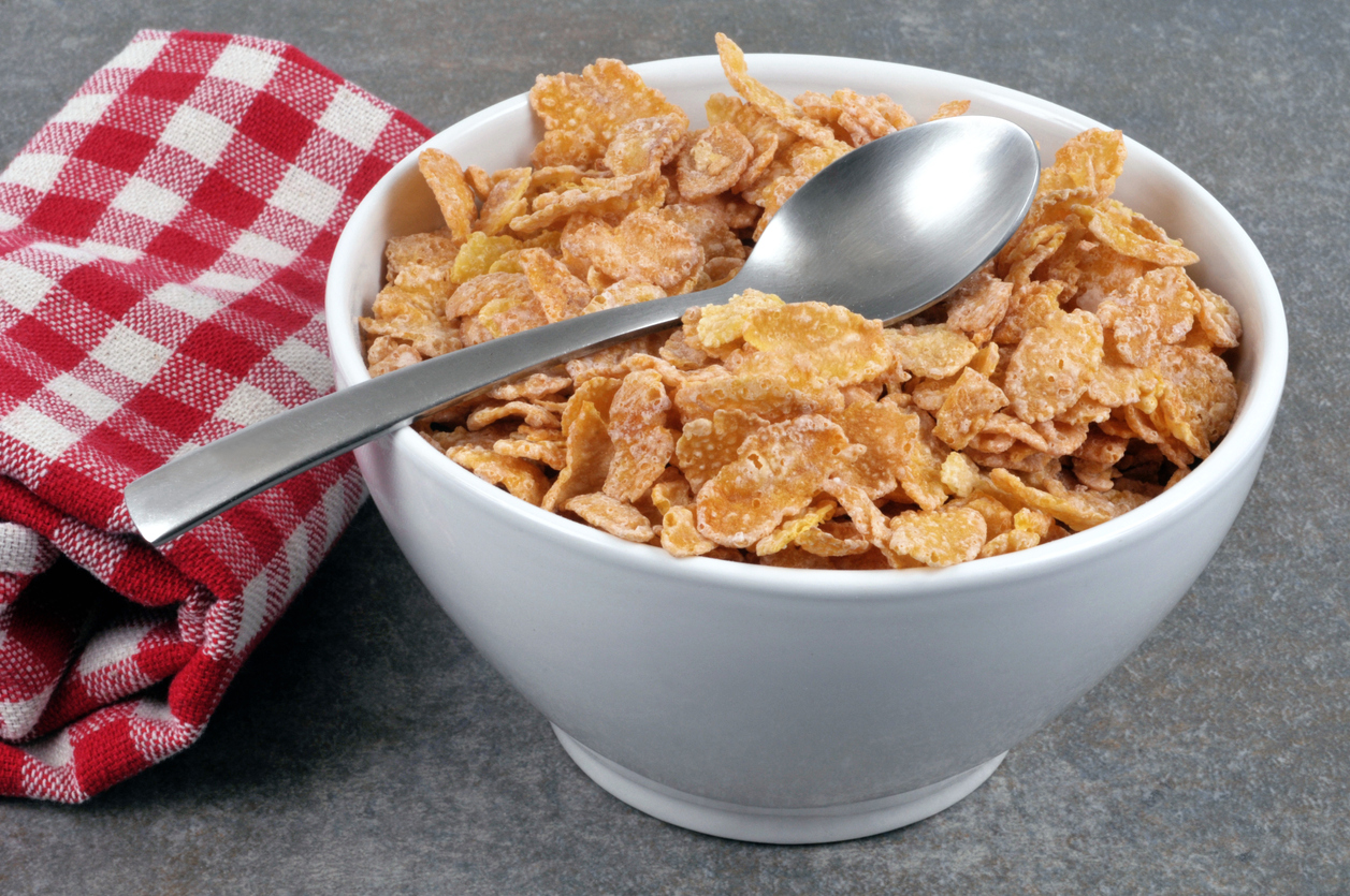 Bol de corn flakes