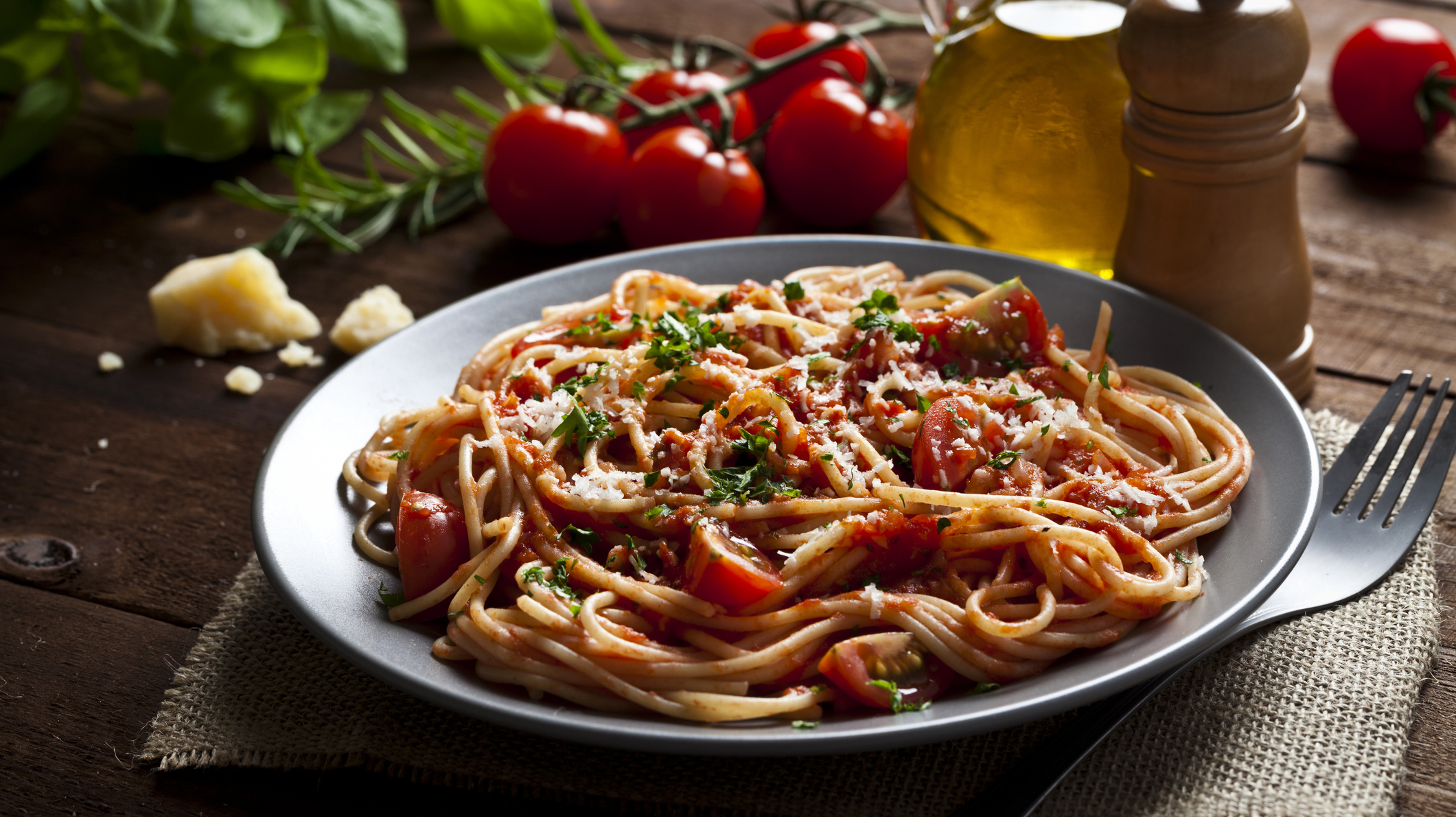 Pasta plate
