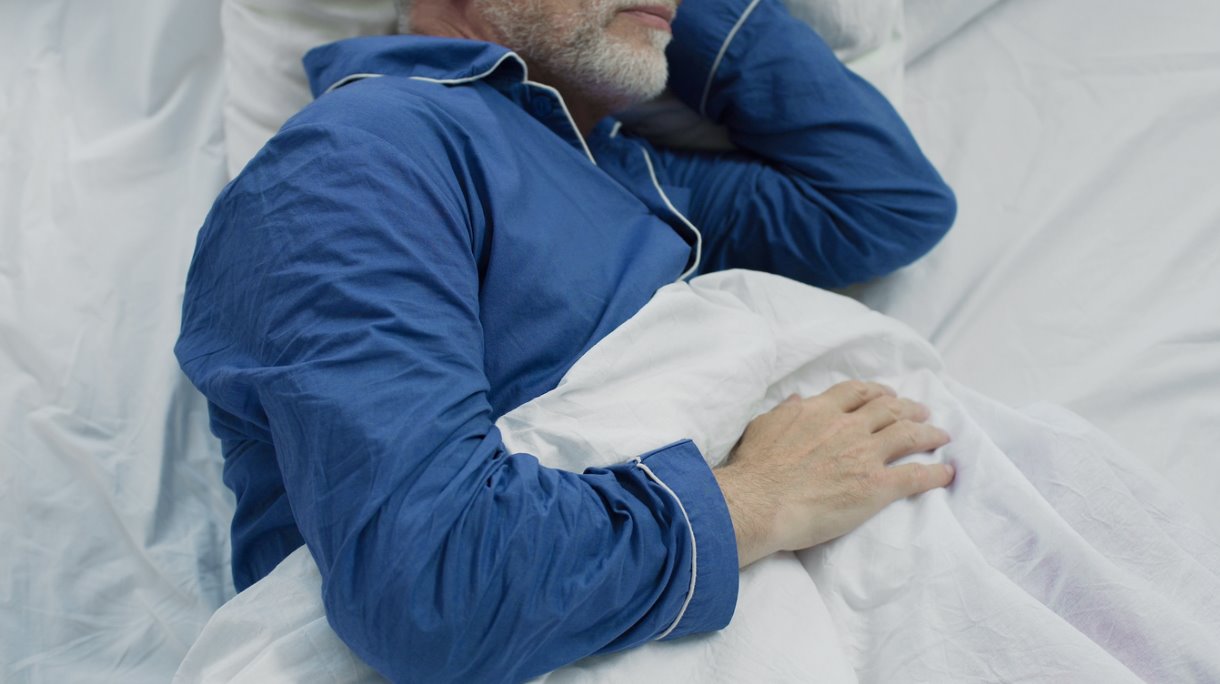 man-bed