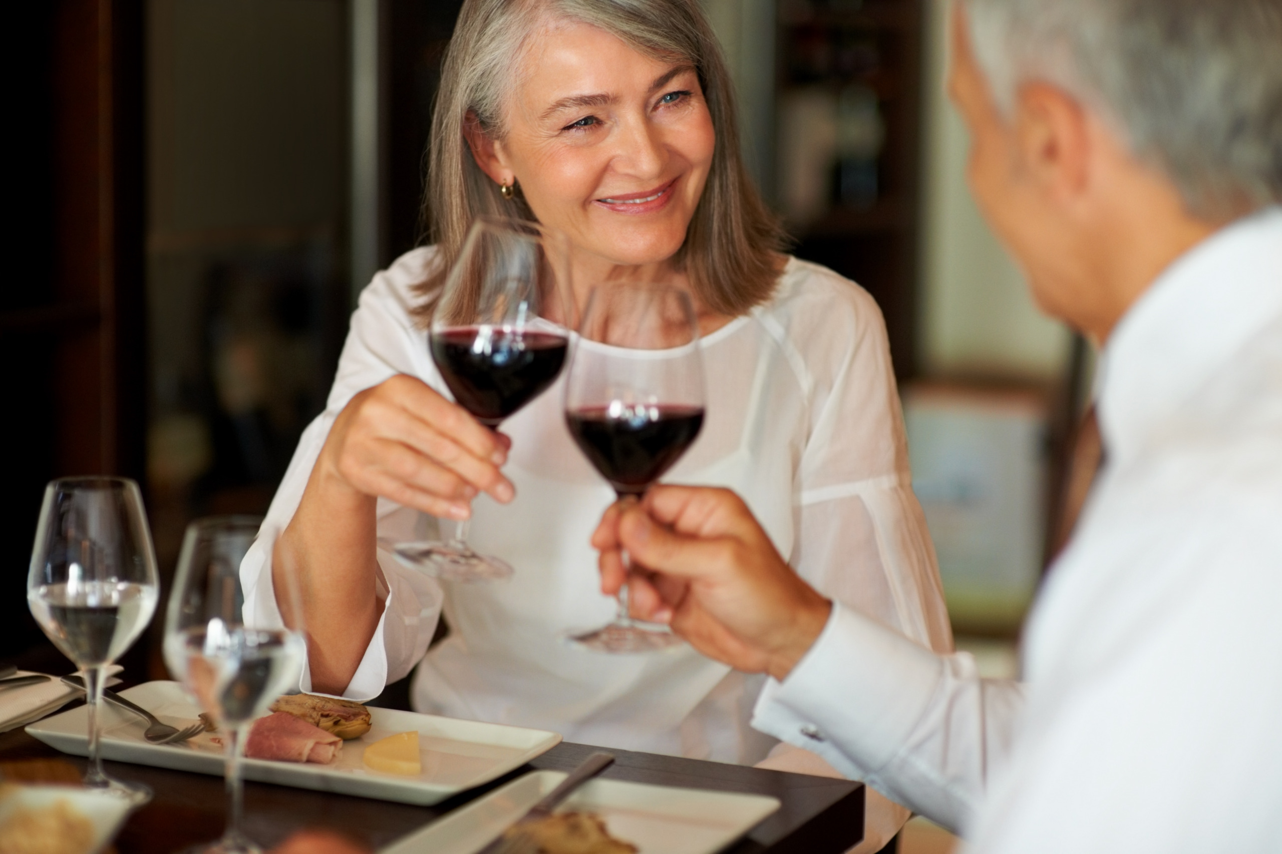 Toasting to their relationship