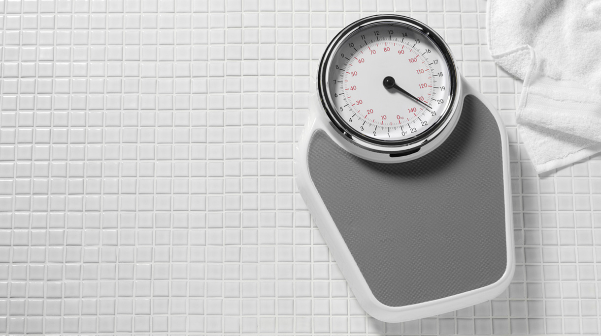 Weighing Scales in a Bathroom
