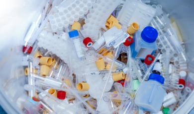 Medical hazardous laboratory waste