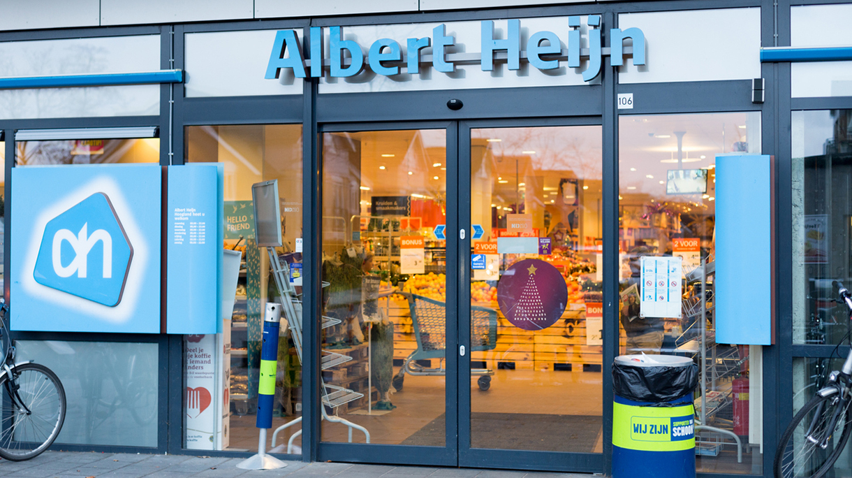 Supermarket Albert Heijn in Amersfoort, the Netherlands 2018