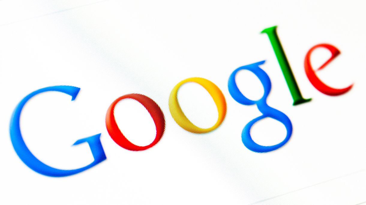 Google search page in the internet