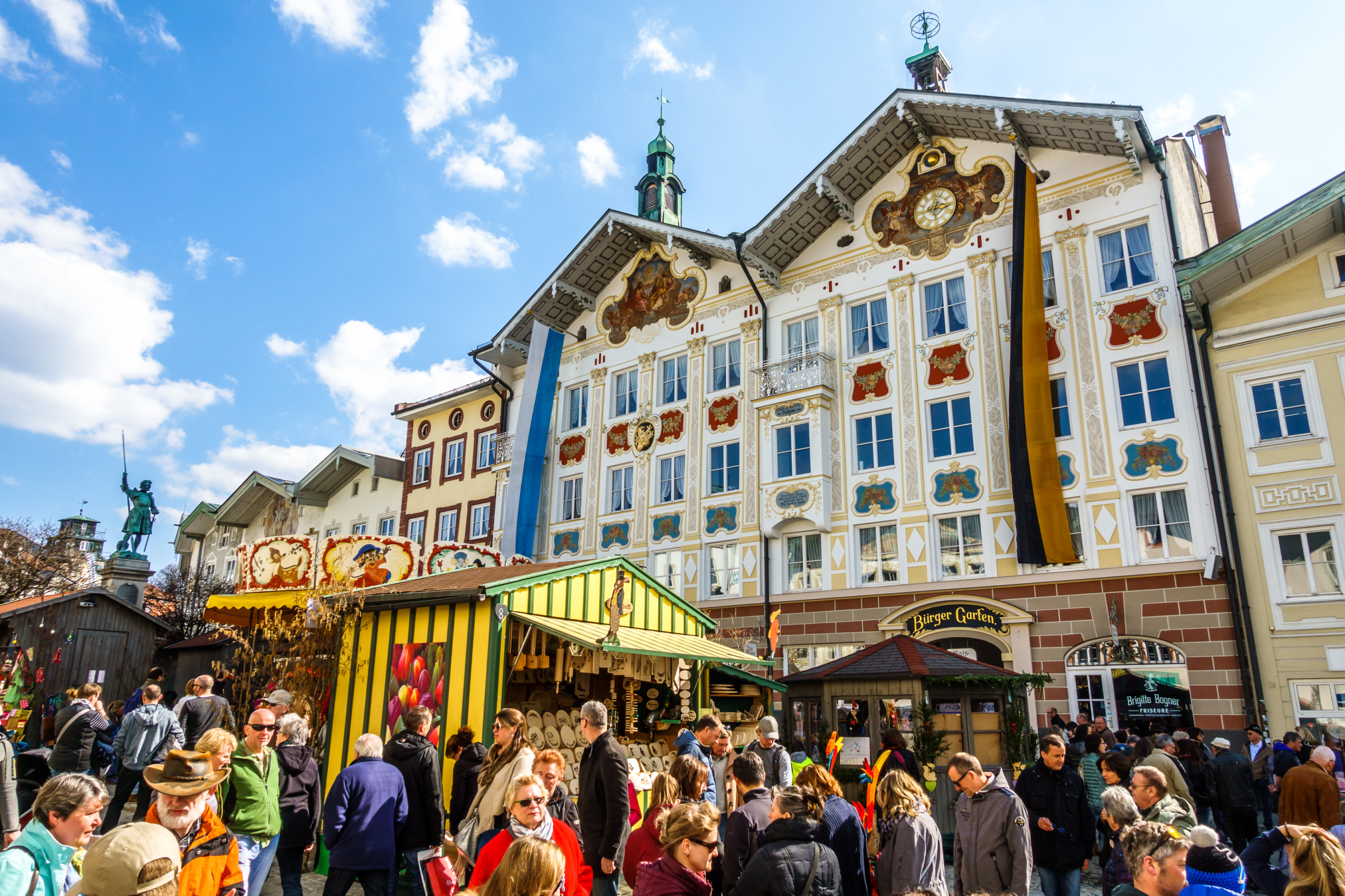 easter market in bad toelz – germany