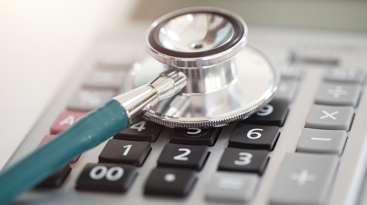 cost of health care. concept