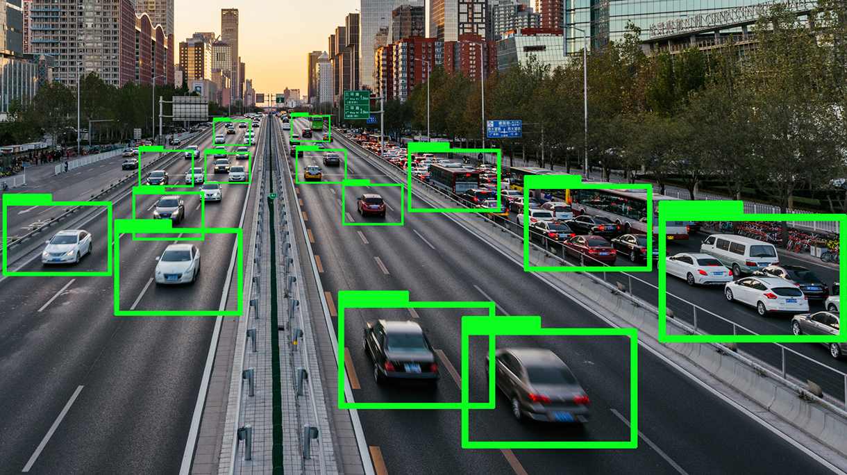 Automatic Drive Technology Concept