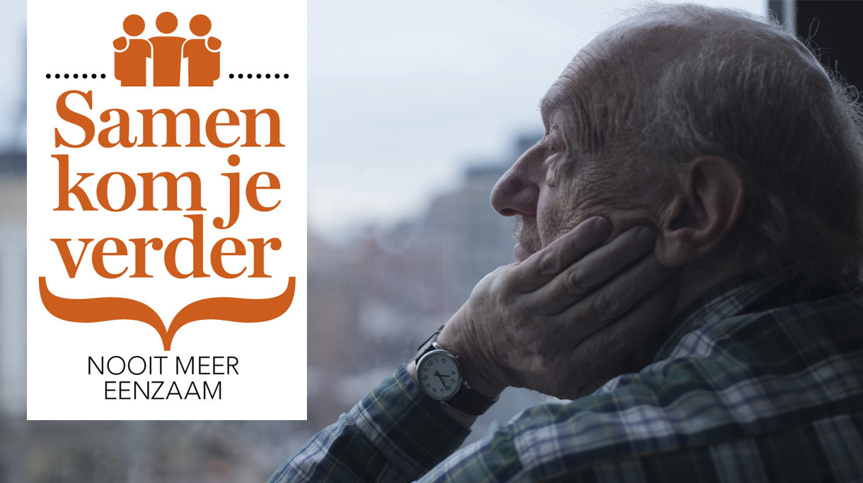 Man looking out of window, Manhattan, New York, USA
