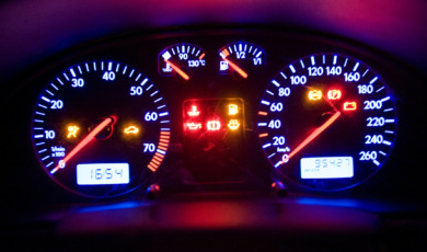 Instrument panel Sweden.