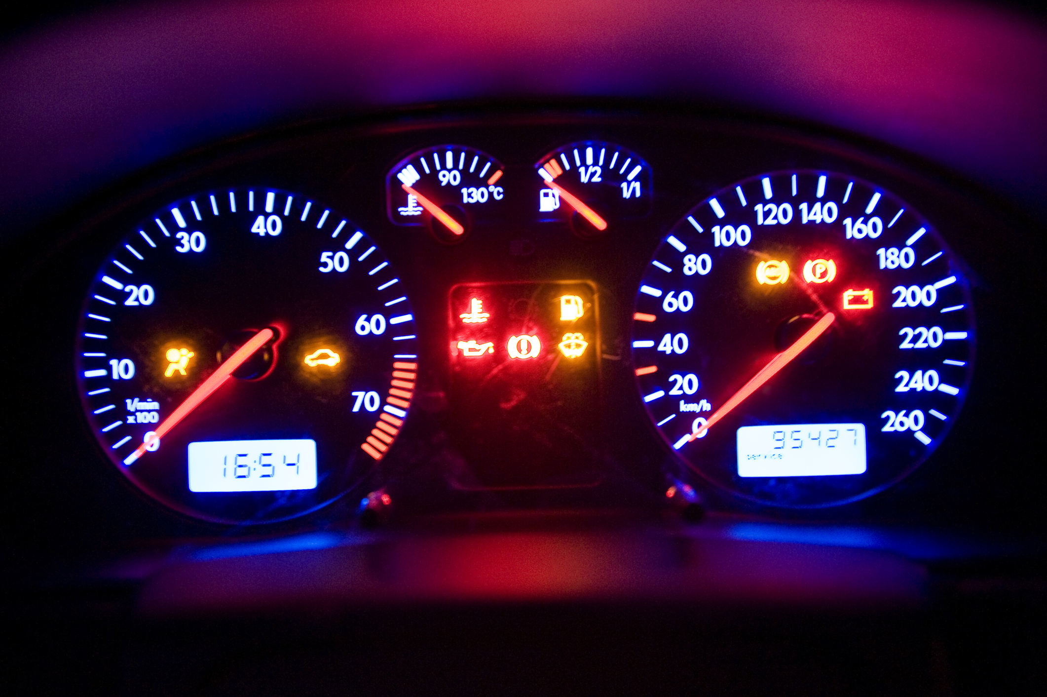 Instrument panel Sweden.