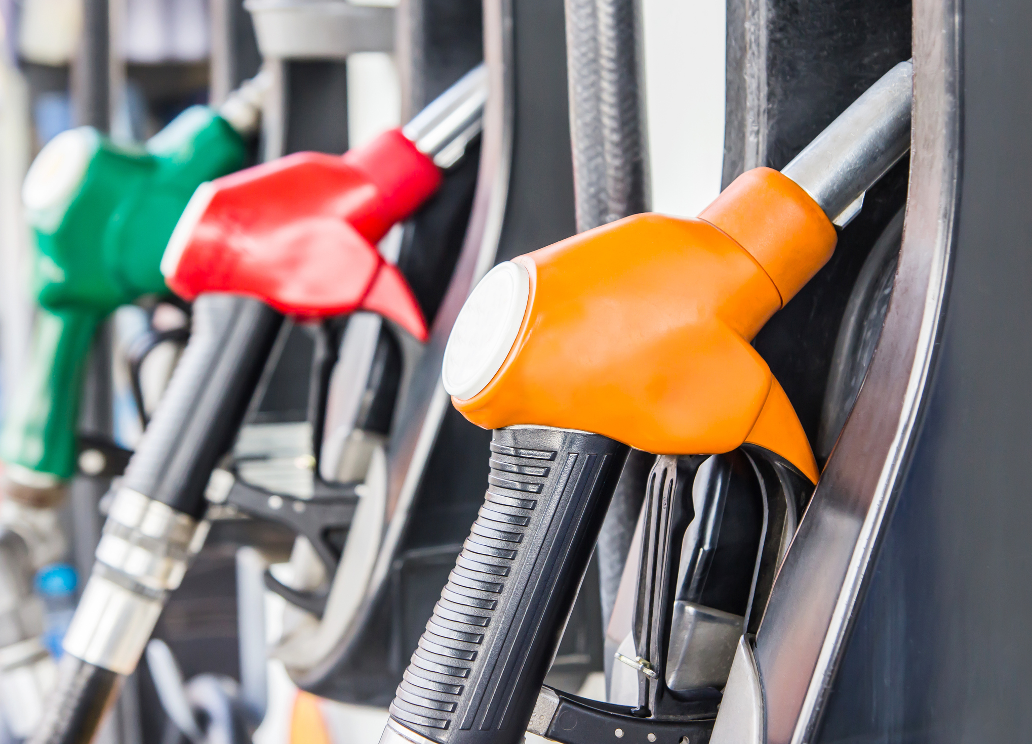 Petrol pump filling
