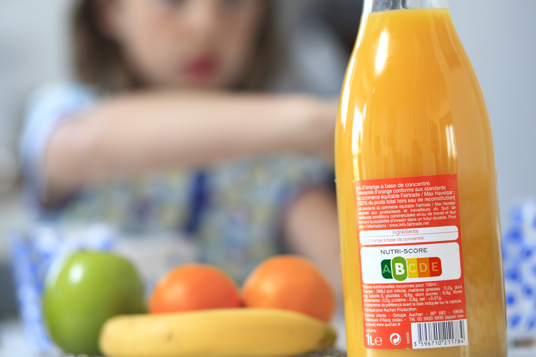 French nutritional logo Nutri score