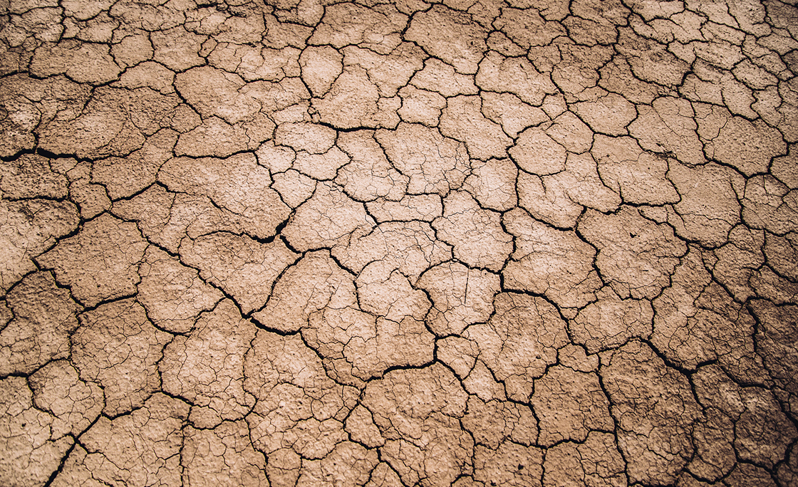 Dry terrain