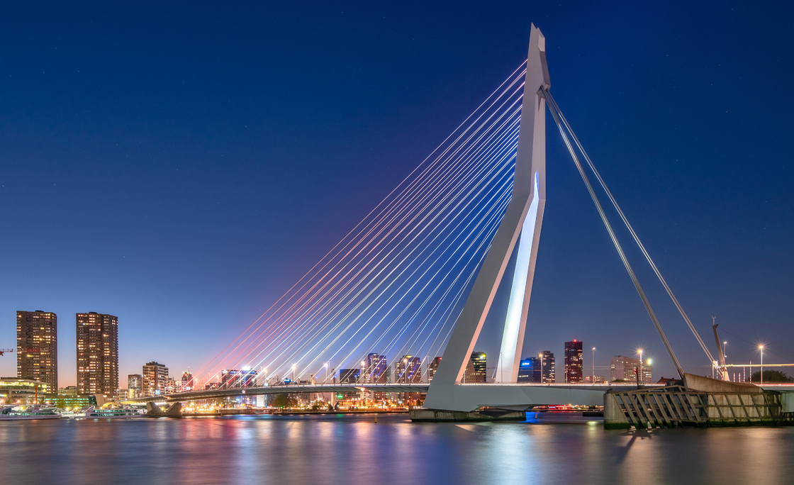 Rotterdam Skyline, Netherlands, Europe