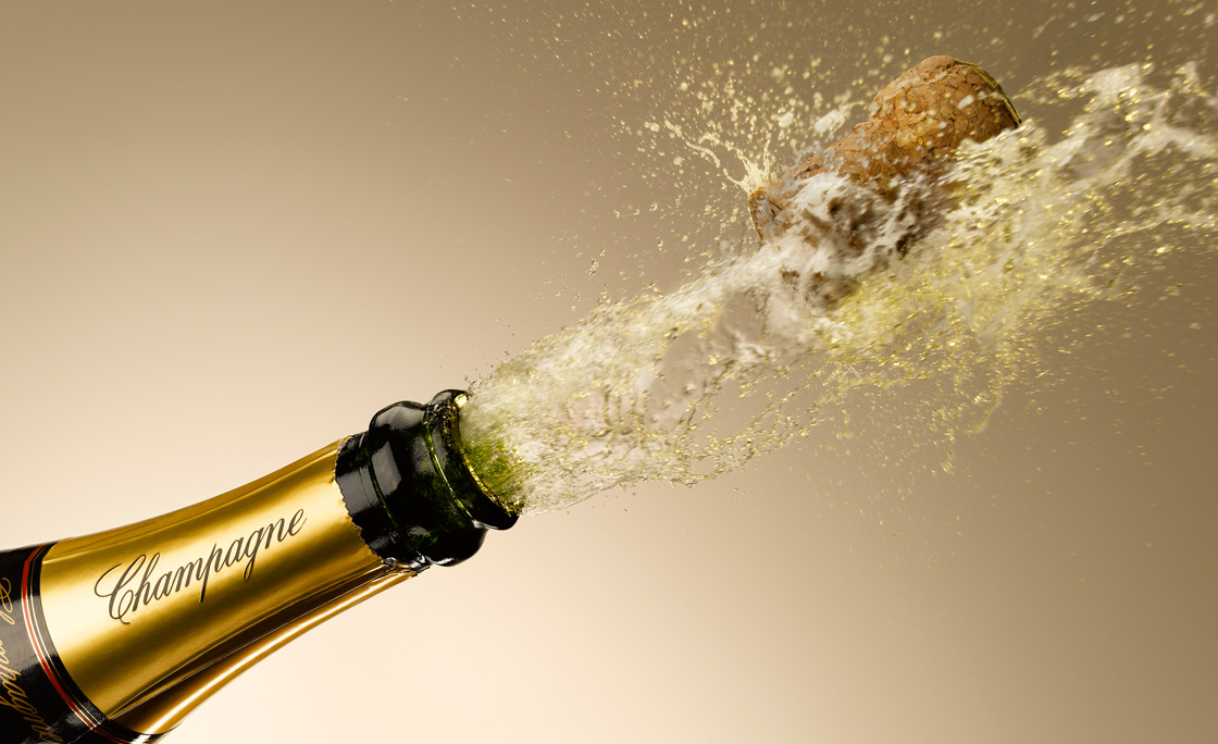 champagnehoofdbeeld