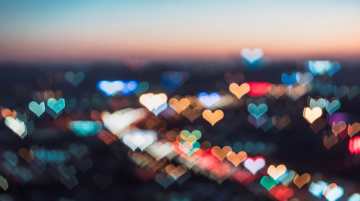 Love Bokeh of Cityscape