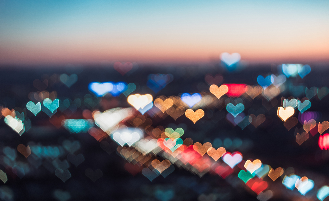 Love Bokeh of Cityscape