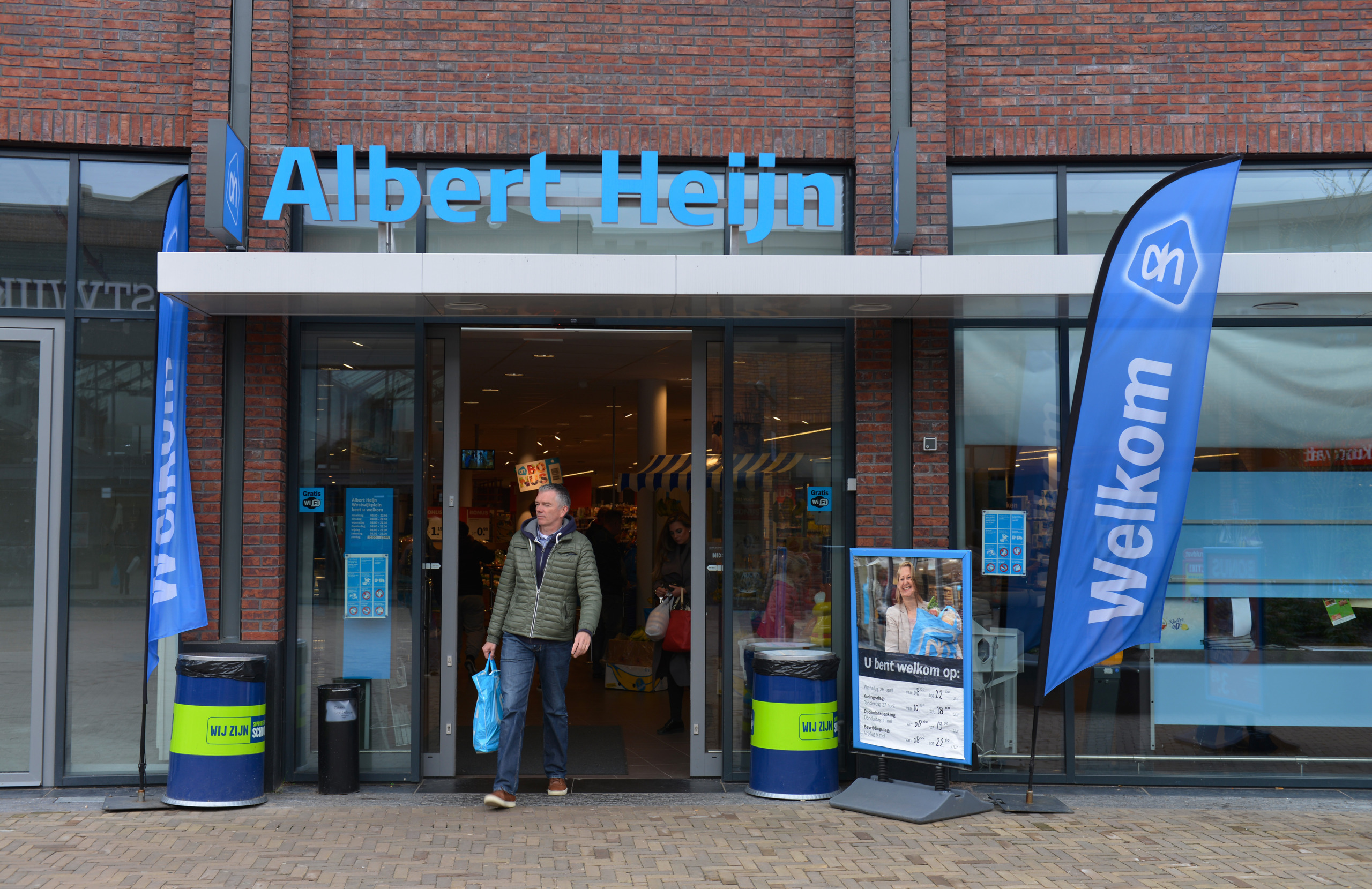 Lebensmittel Albert Heijn Amsterdam Niederlande