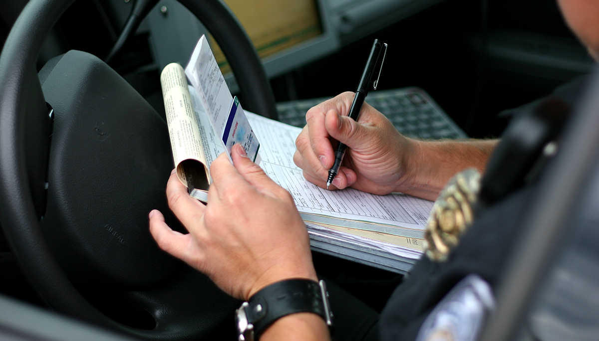 Police Officer Writing Ticket 2
