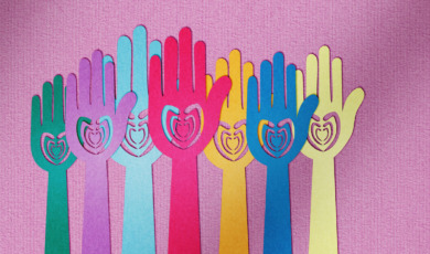 Opgestoken handjes