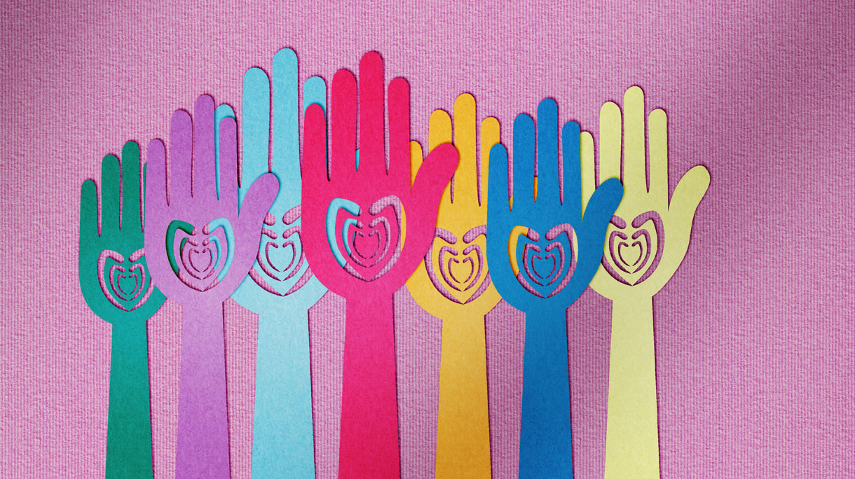Opgestoken handjes
