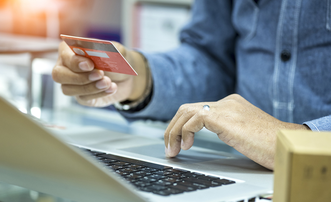 Internet mobile banking and internet of things concept