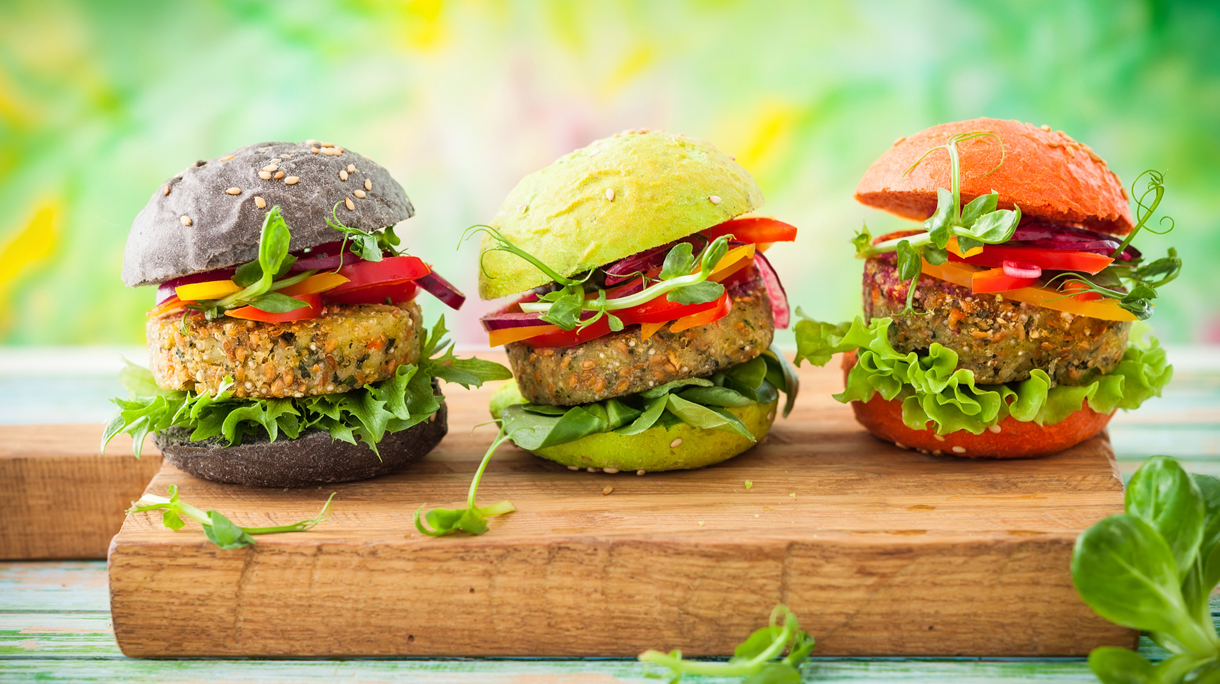 color burger
