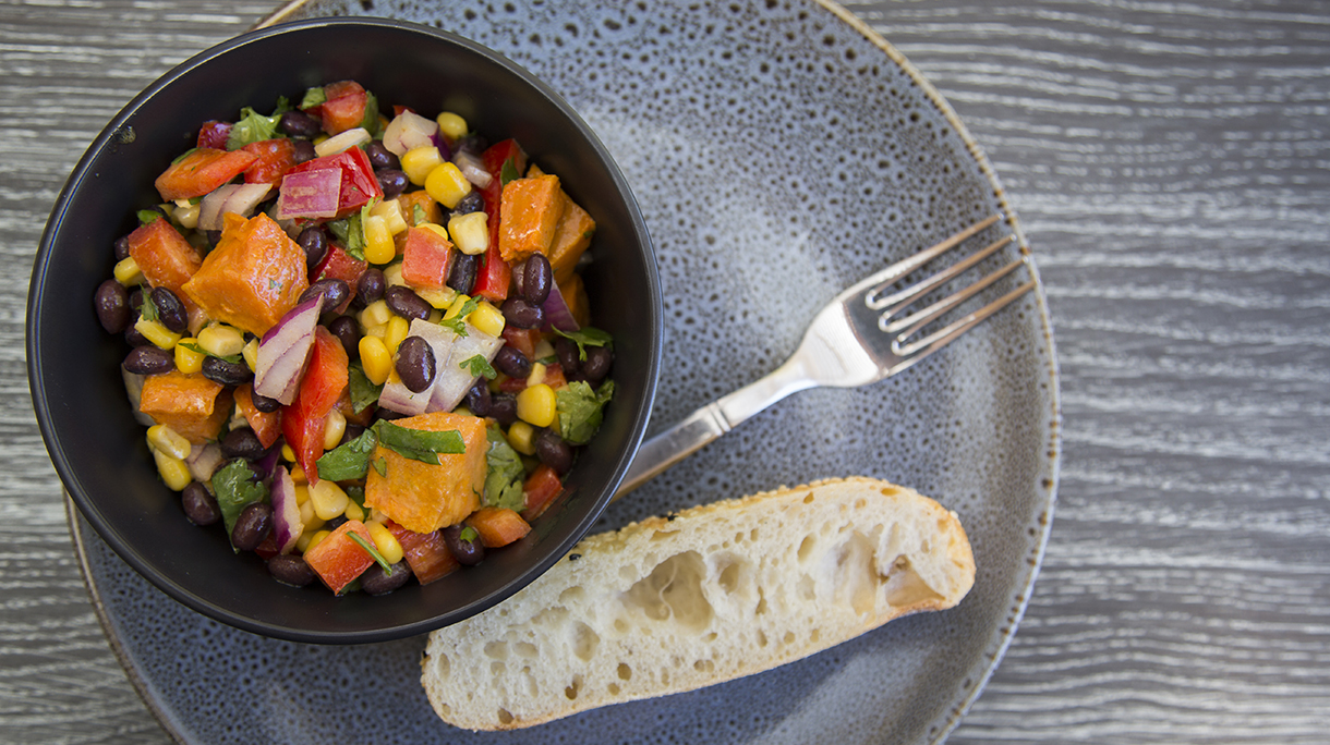 Sweet Potato and Black Bean Salad