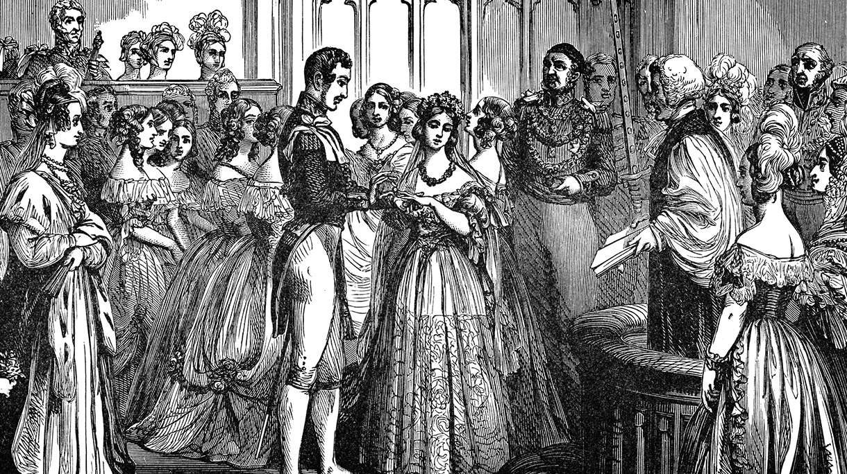 The Wedding of Victoria I, Queen of England and Prince Albert of Saxe-Coburg and Gotha – 19th Century