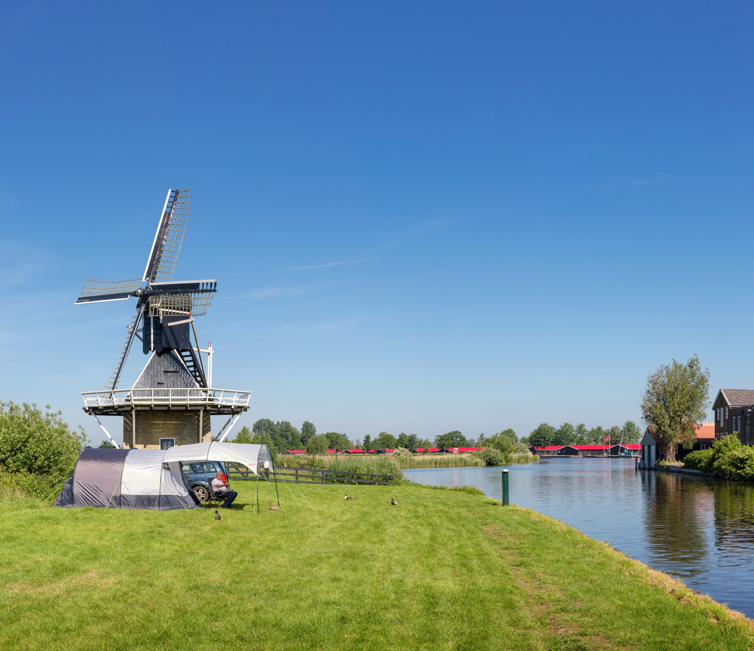 Small windmill called The Green Windmill