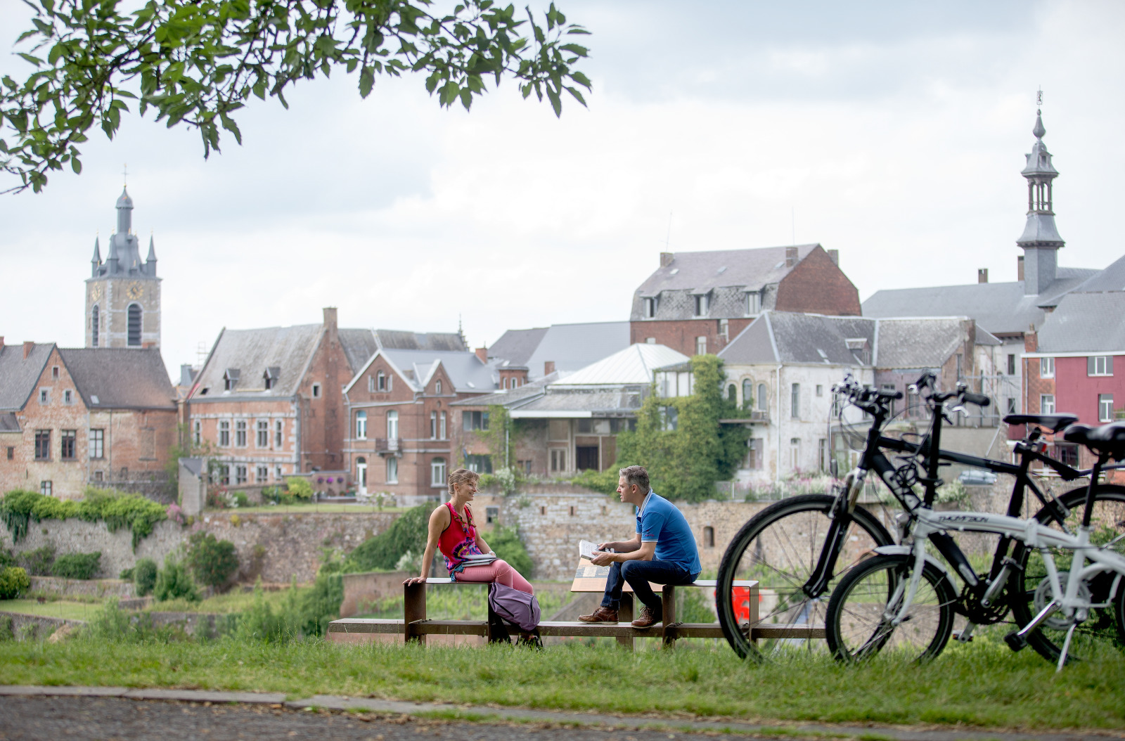 Thuin – Panorama – Fiets
