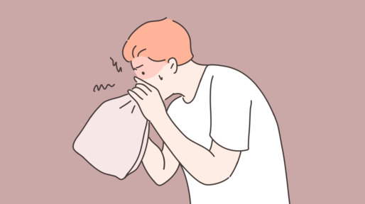 Panic attack, stress, fear concept