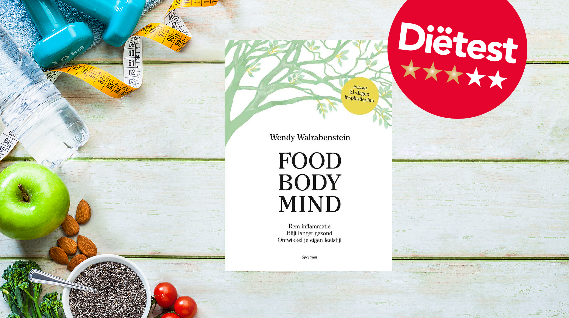 het boek: food body mind