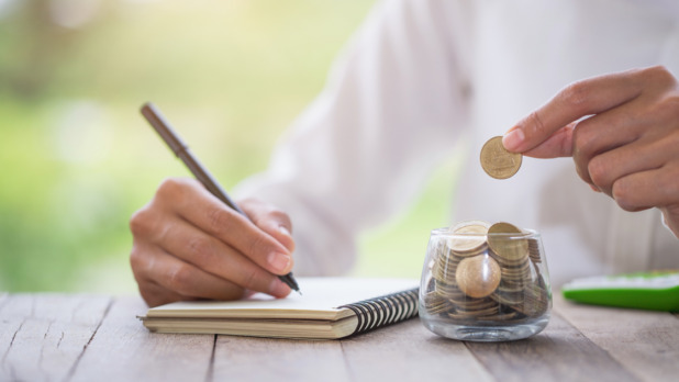 Money savings, investment, making money for future, financial wealth management concept.
