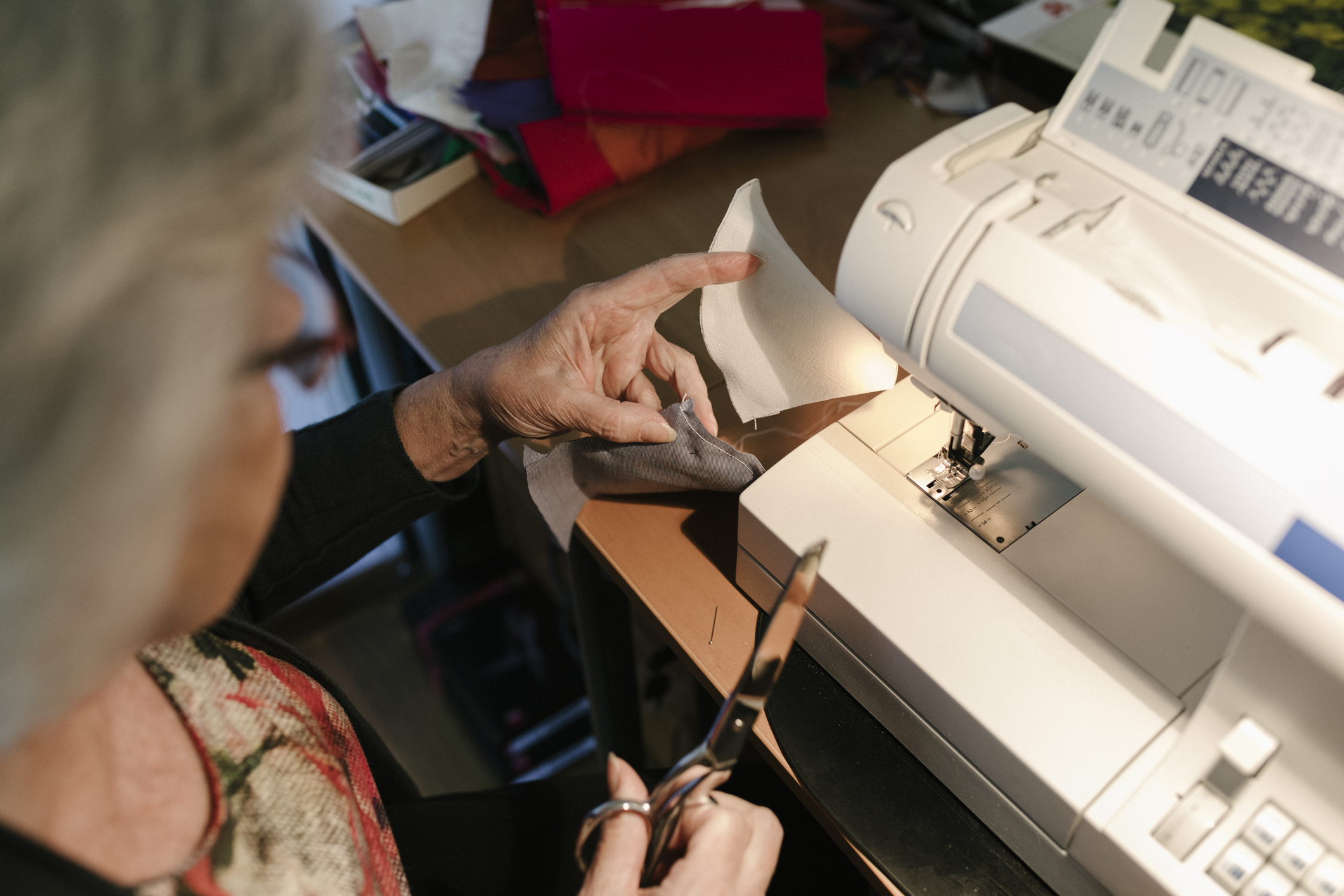 Sewing face mask