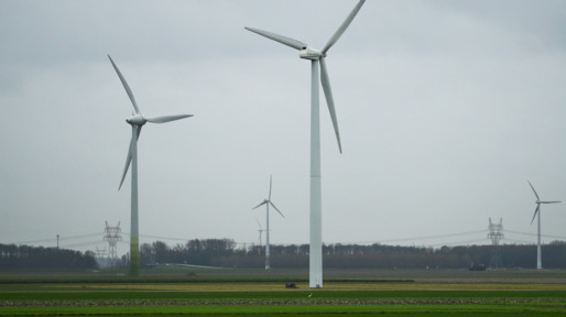Lagerwey wind turbine assembly facility in Barneveld, Netherlands