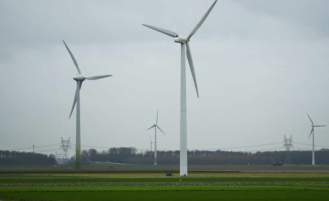 Lagerwey wind turbine assembly facility in Barneveld, Netherlands