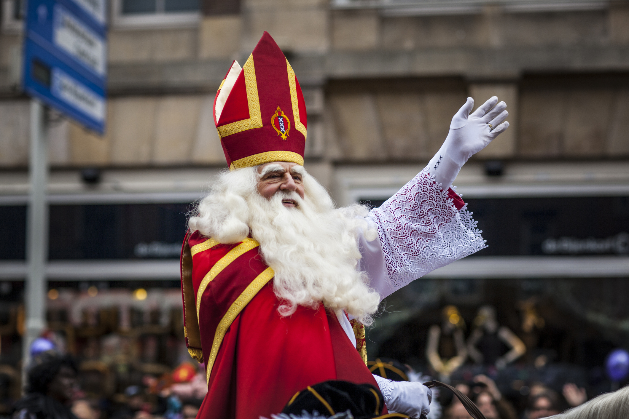 Sinterklaas at annual parade