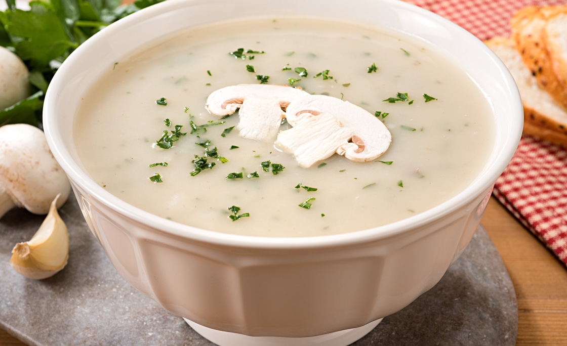 Mushroom Soup with Cream