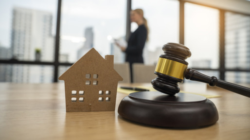 House and Scales of Justice