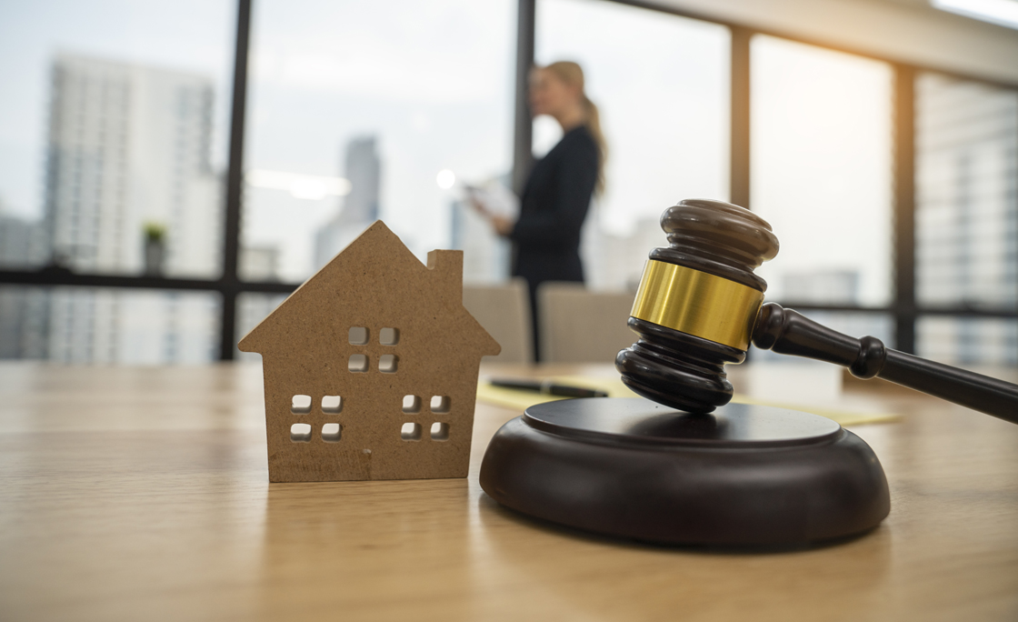 House and Scales of Justice