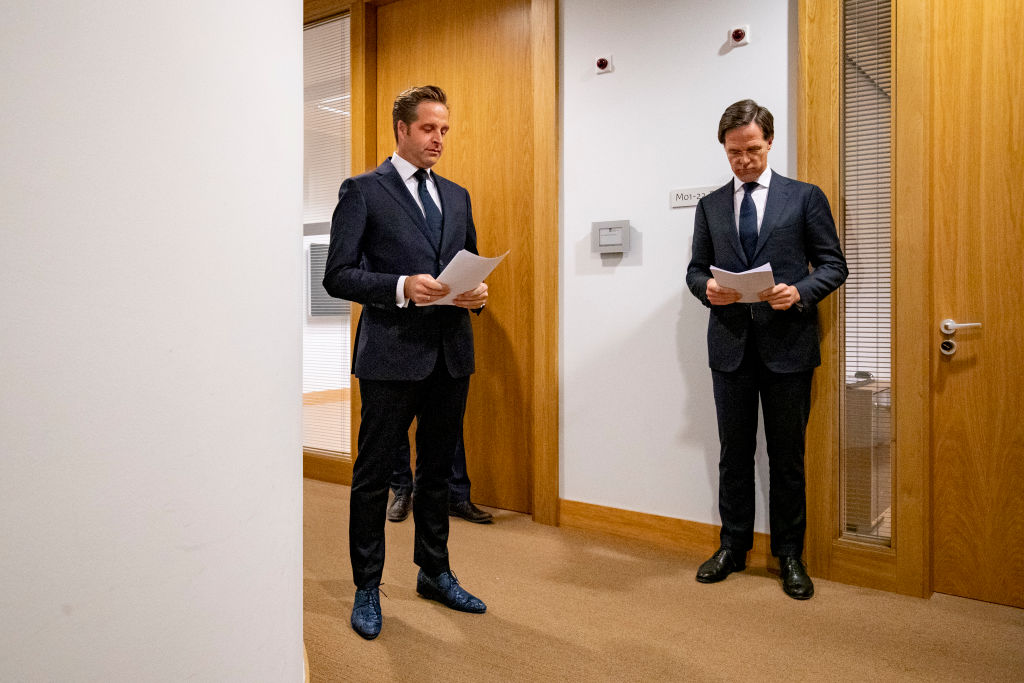 Mark Rutte and Hugo de Jonge COVID-19 press conference