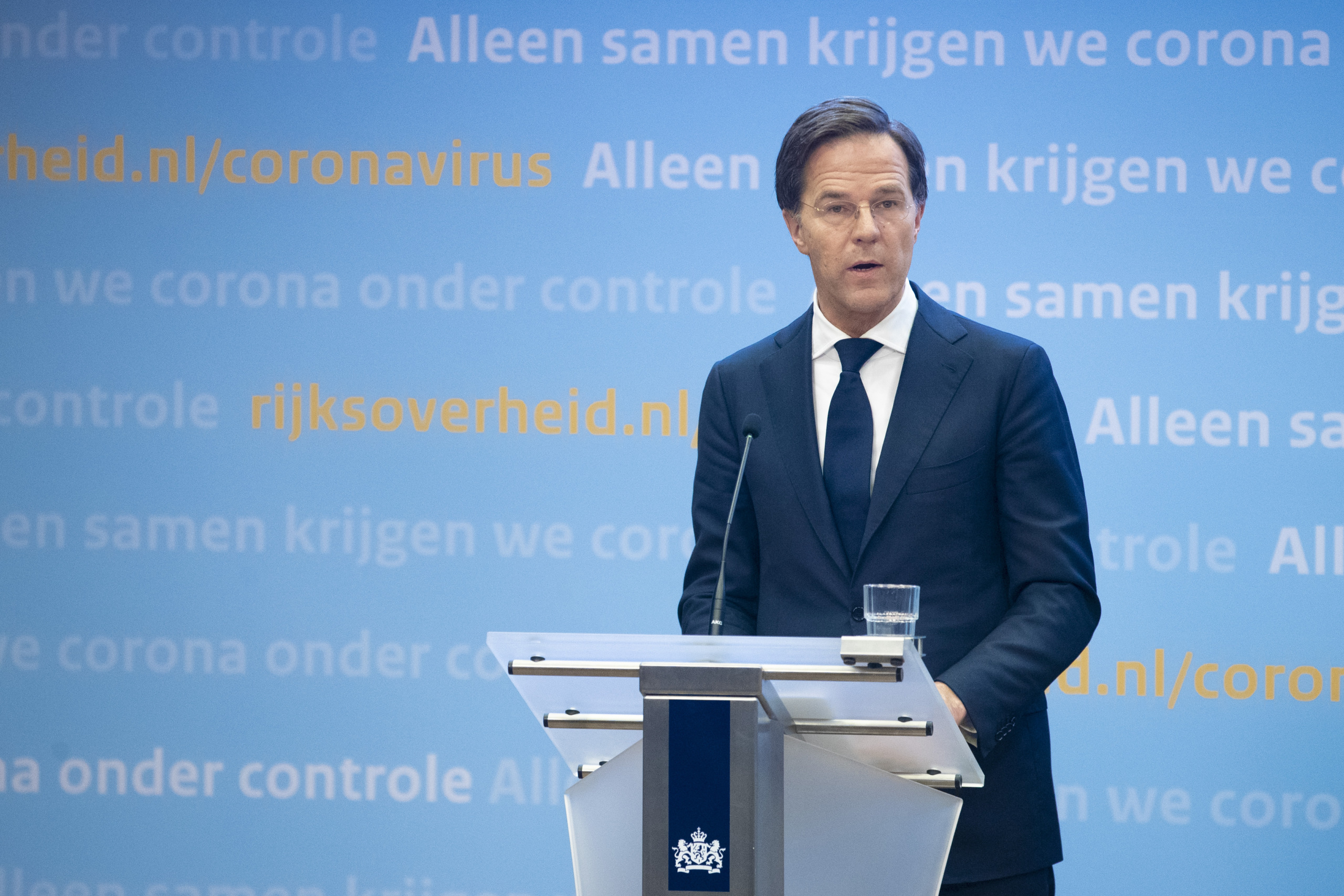 Mark Rutte and Hugo de Jonge COVID-19 press conference