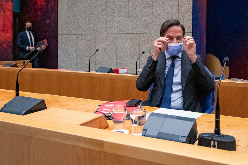 Coronavirus debate in Dutch parliament